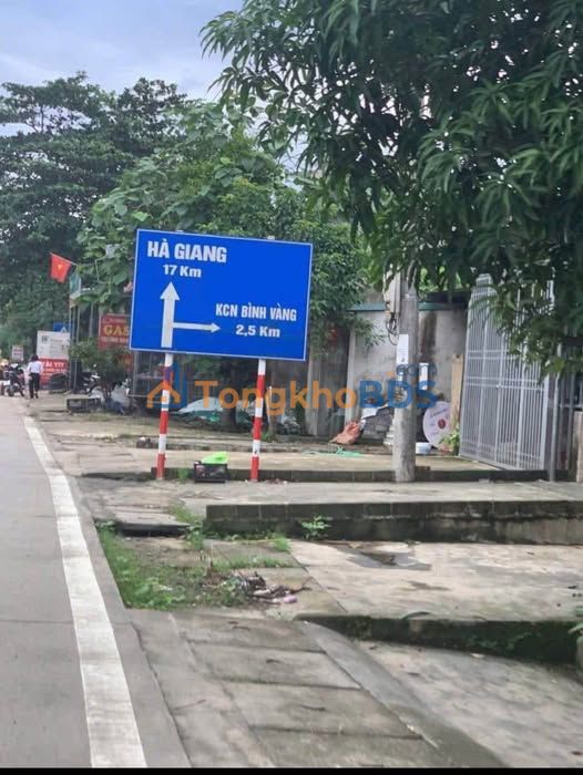 Đất Nền Tái Định Cư Bình Vàng - Sổ Đỏ Rõ Ràng, Giá Tốt