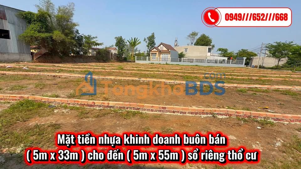 Đất Nền Mặt Tiền Sông Trầu, Trảng Bom - Kinh Doanh/Trọ Đắc Lợi 275m²