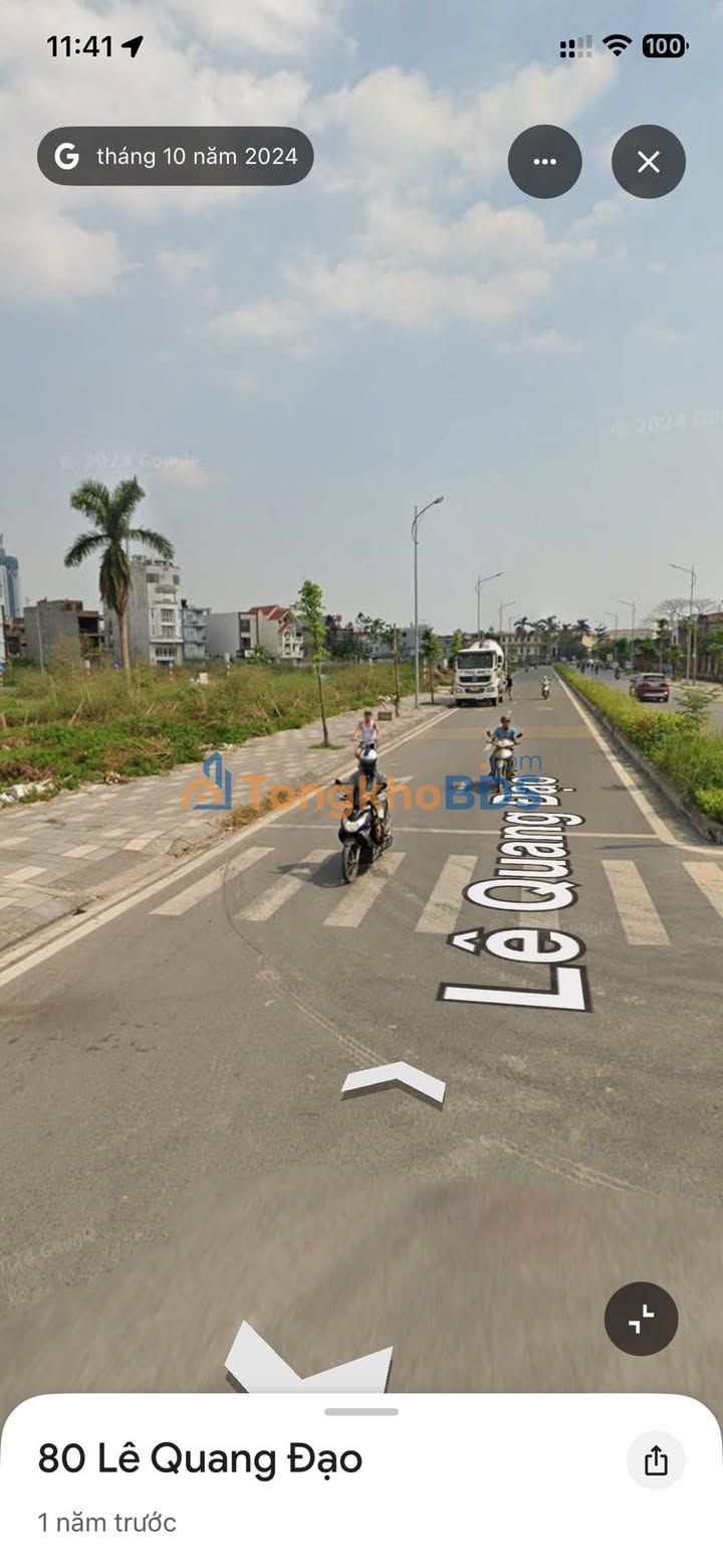 Bắc Ninh: 3 Lô Đất Vàng Mặt Tiền Lê Quang Đạo - View Công Viên 100m² Giá 13 Tỷ