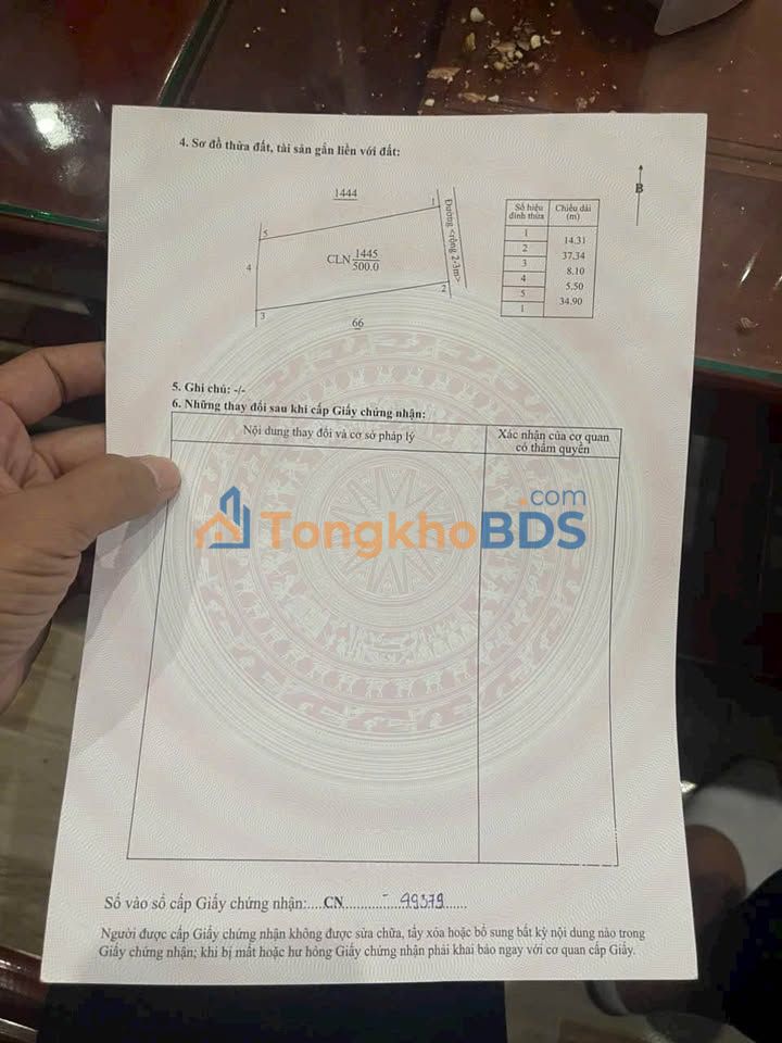 Đất nền Thành phố Buôn Ma Thuột 500m² 399 triệu - Tiềm năng tăng giá