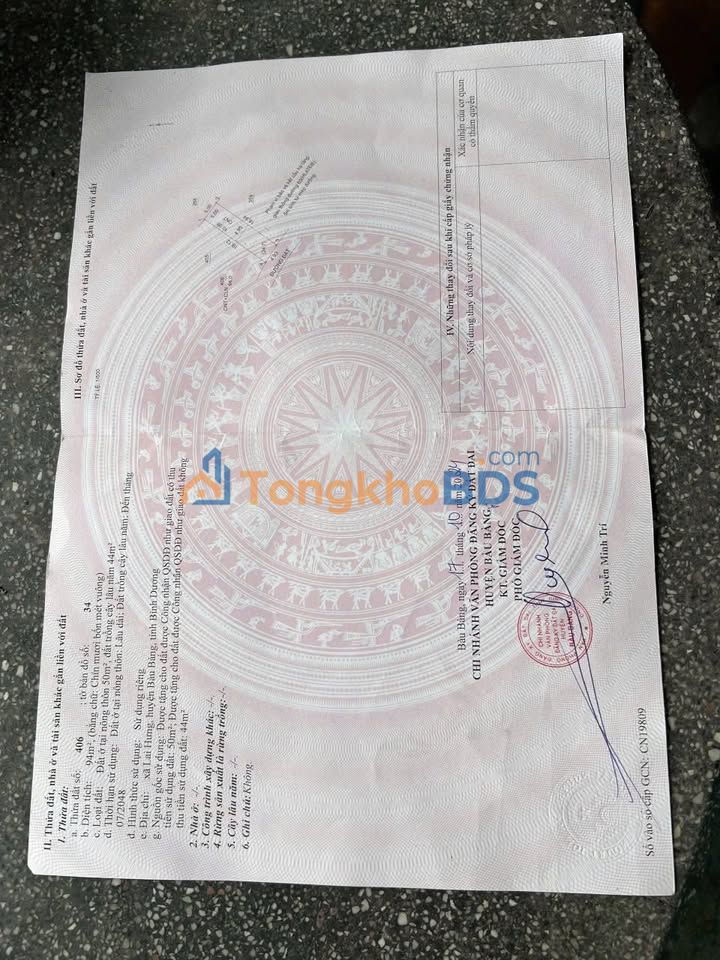 Nhà 94m² Quốc lộ 13, Bàu Bàng - Giá 900 Triệu, Vị Trí Đắc Địa