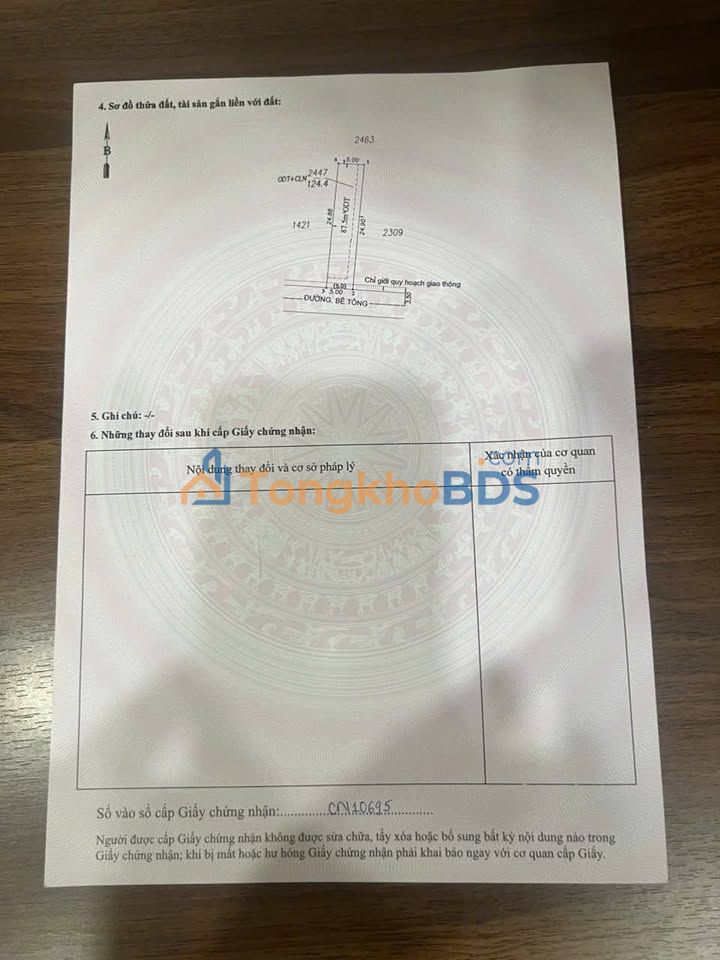 Ki-ốt 125m² Mặt tiền Bình Đường 1, Dĩ An - 5 Tỷ, Thu nhập 5 phòng trọ