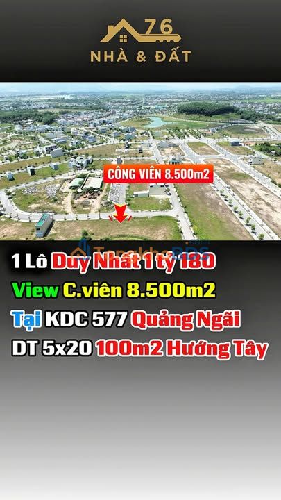 Đất Trương Quang Trọng 100m² 1,18 tỷ - Sổ đỏ chính chủ