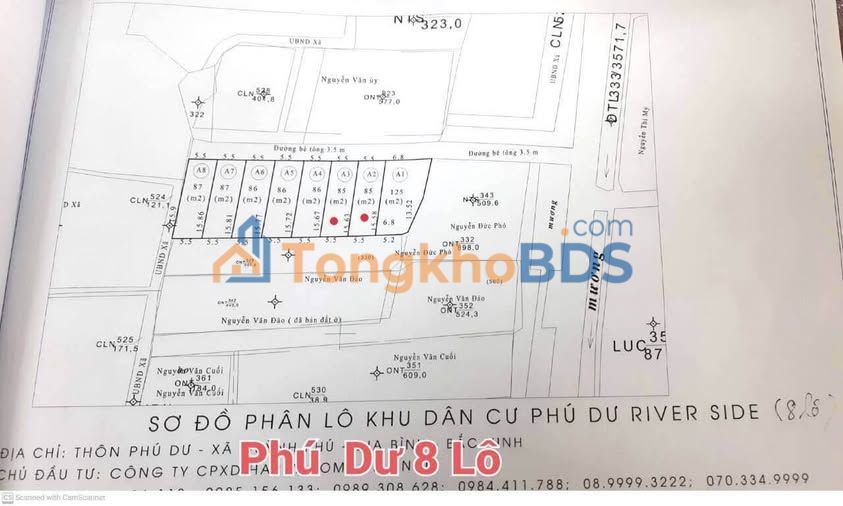 Đất Sổ Hồng Chính Chủ Gia Bình 86m² - Giá 2.3 Tỷ Gần Sân Bay