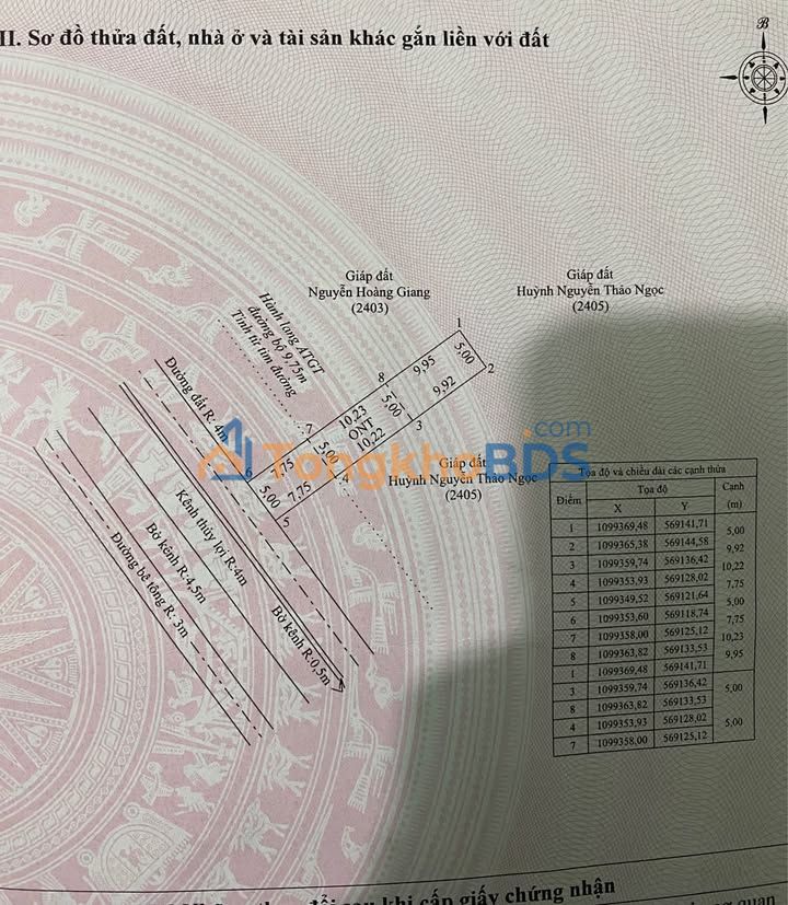 Đất Vàng Châu Đốc 135m² - Sổ Đỏ Riêng, Giá 630 Triệu