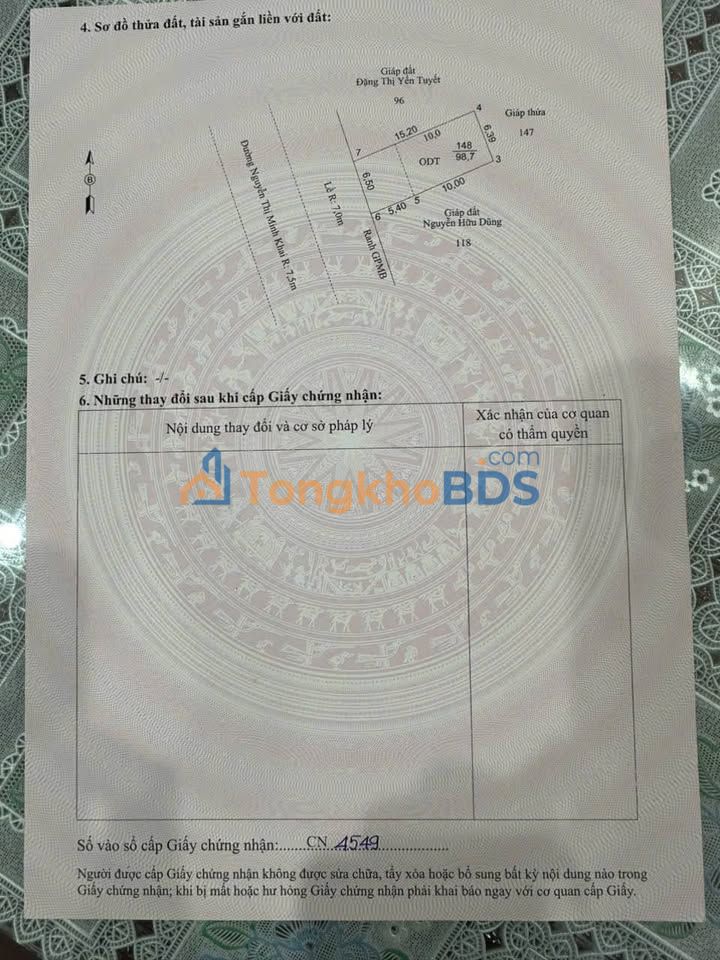 Nhà Mặt Tiền Nguyễn Thị Minh Khai, Hà Tiên - 99m² Thổ Cư, Giá 3.1 Tỷ