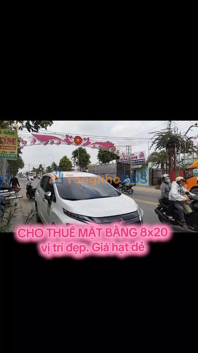 Mặt bằng kinh doanh mặt tiền TL824, Đức Hòa - 160m² giá chỉ 10 triệu/tháng