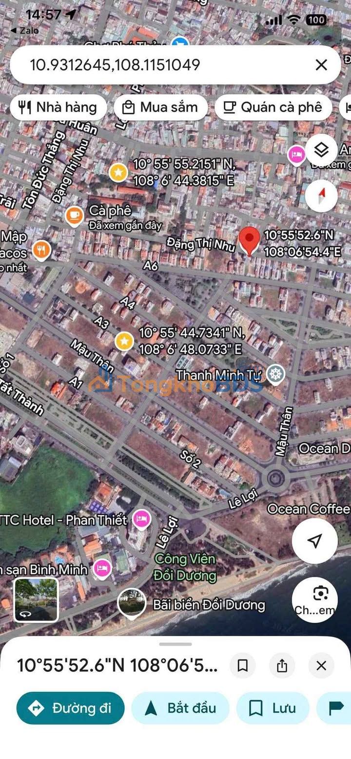 Đất nền Ocean Dunes Phú Thủy 4 tỷ - Sổ đỏ chính chủ