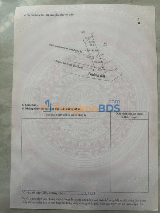 Đất nền Tân Phước Khánh, Tân Uyên 72m² - Sổ hồng, xây dựng ngay!