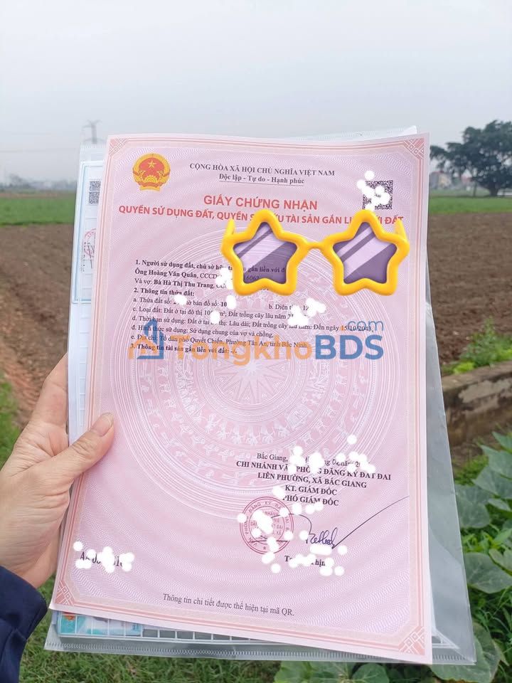 Bán Đất 2 Mặt Tiền Tân An, Bắc Giang 148m² - Sổ Thổ Cư Sẵn Sàng