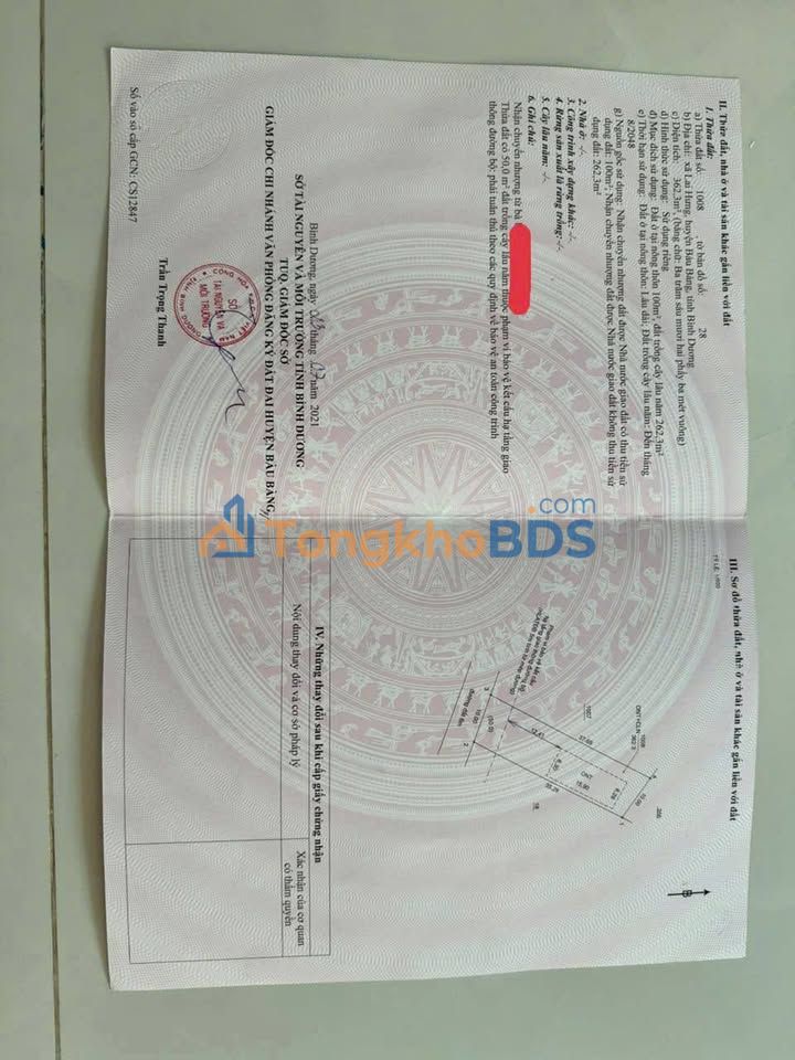 Đất Nền 362.3m² Mặt Tiền Mỹ Phước Tân Vạn - Sổ Hồng Sẵn Sàng