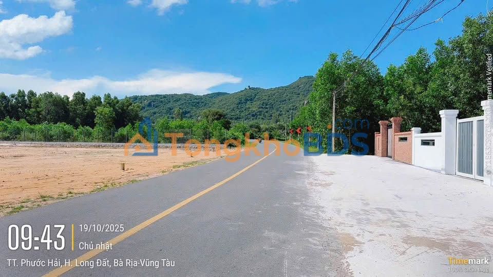 Đất Vườn Nghỉ Dưỡng Long Mỹ - 275m² View Núi Minh Đạm, Sổ Riêng