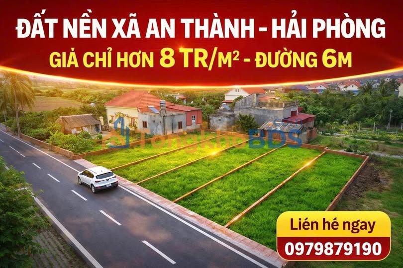 Đất nền Kim Đính 107-116m² giá 856 triệu - Sổ đỏ chính chủ