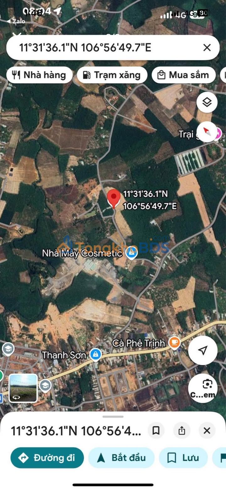 Đất Nền Hố Bom Đồng Phú 180m² - Sổ Hồng TC 100% - Giá Đầu Tư 4xx Triệu