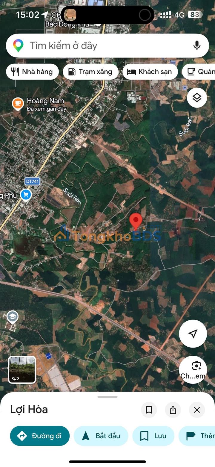 Đất Nền Vị Trí Vàng Huyện Đồng Phú, Bình Phước - 175m² Giá 3 Tỷ