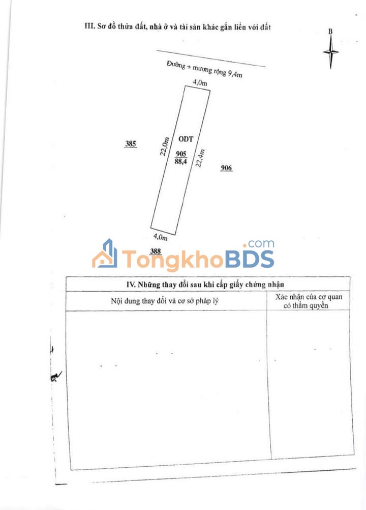 Đất nền Quảng Phú, TP Thanh Hóa 156m² - Sổ đỏ chính chủ, giá 1 tỷ xx