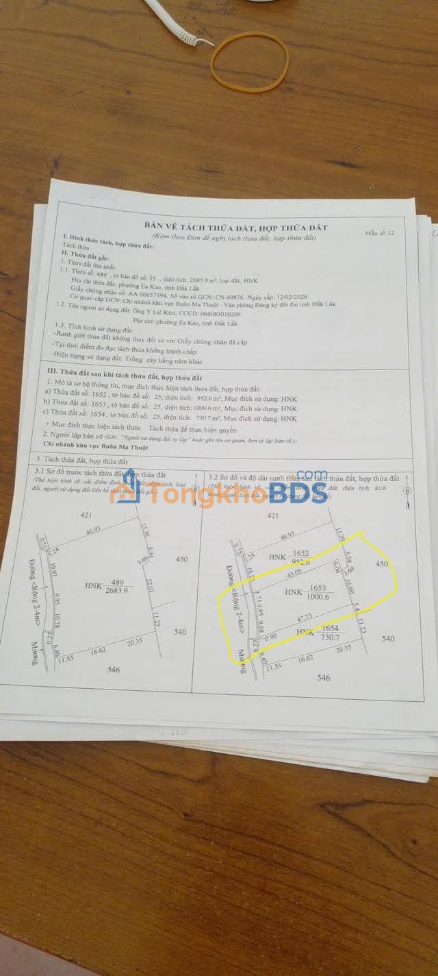 Đất Vườn Buôn Ma Thuột 1000m² - Sổ Hồng Rõ Ràng, Giá Đầu Tư 1.5 Tỷ