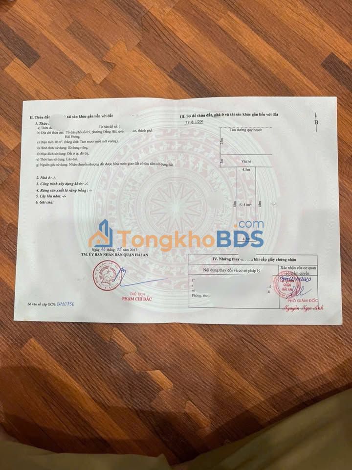 Đất Mặt Tiền Bùi Viện - Hải Phòng 81m² Giá 5.9 Tỷ - Kinh Doanh Đắc Lợi