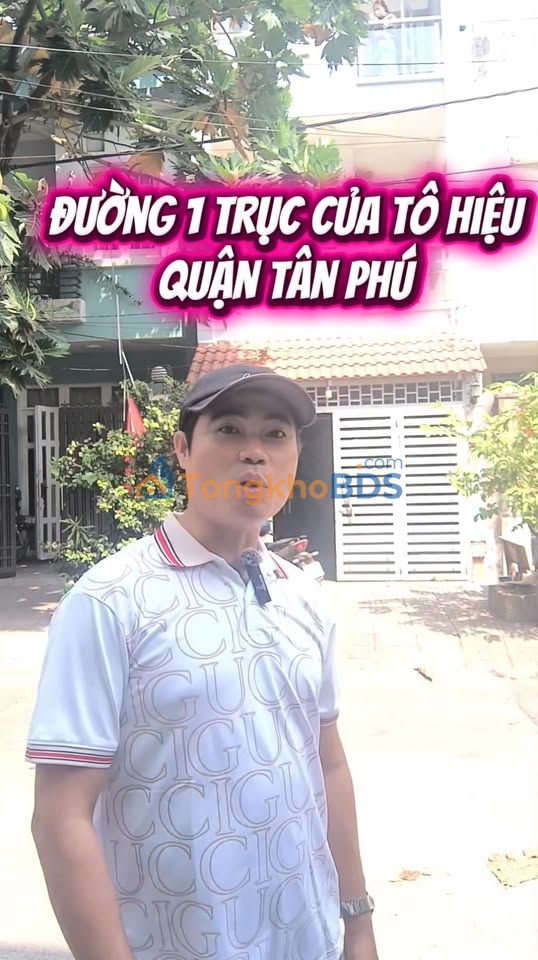 Nhà phố Tô Hiệu Tân Phú 80m² 9 tỷ - Mặt tiền kinh doanh