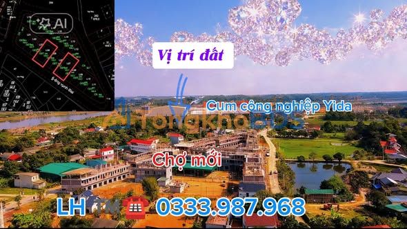 Đất nền Cẩm Khê 123.7m² full thổ cư - Đối diện chợ, tiềm năng sinh lời