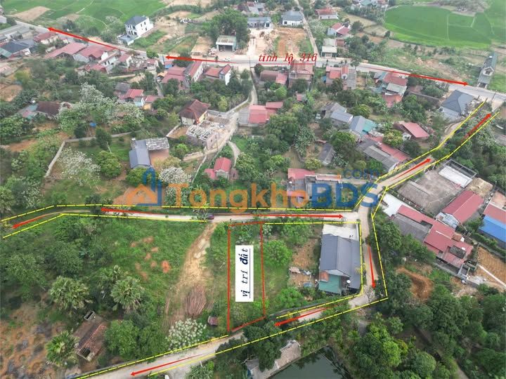 Đất nền 370m² Thanh Sơn, Phú Thọ - 2 mặt tiền, giá chỉ 800 triệu