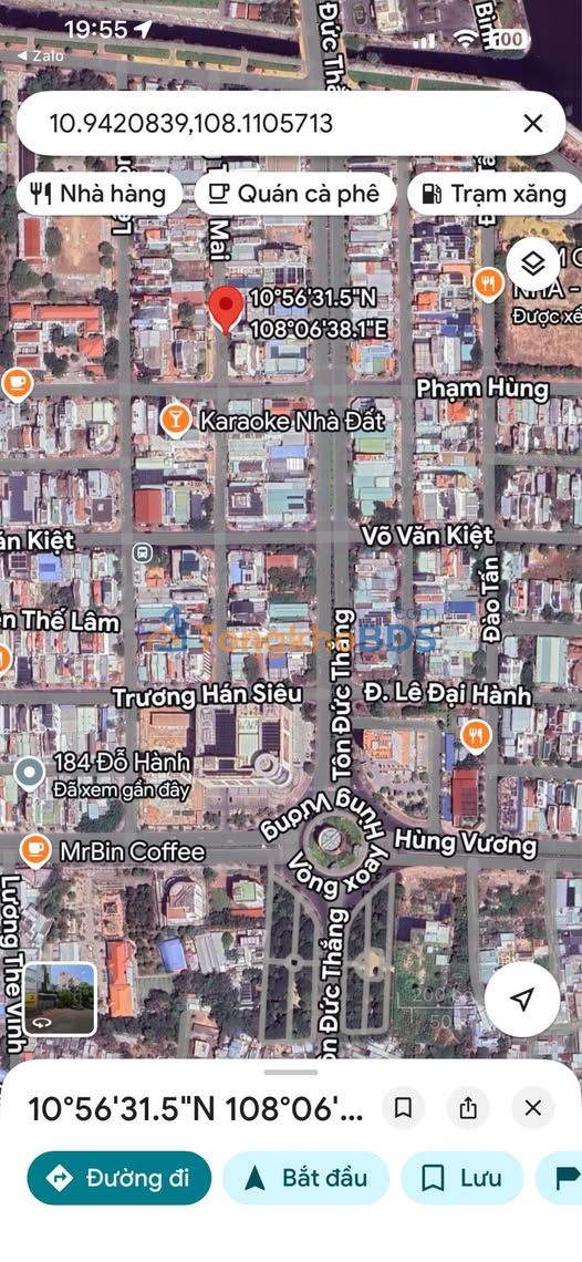 Nhà 1 Trệt 5 Lầu Mặt Tiền Đặng Thai Mai, Phan Thiết - 153m², 7PN, Thang Máy Kính