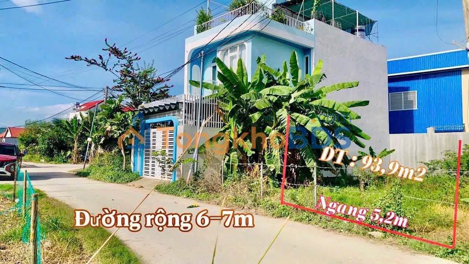 Đất Diên Khánh 93.9m² Sổ Sẵn Gần Võ Nguyên Giáp - Giá 1.95 Tỷ