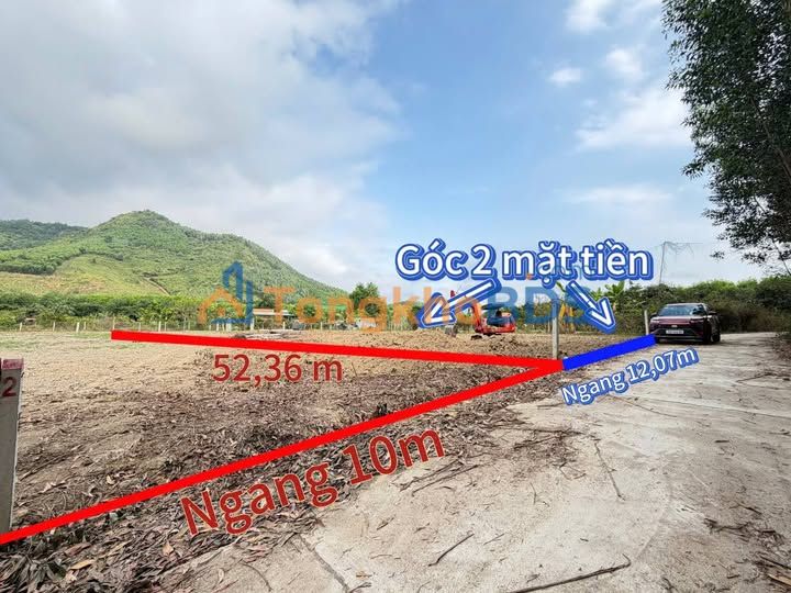 Bán Gấp 2 Lô Đất Vị Trí Vàng Xã Diên Tân, Khánh Hòa - View Hồ, 2 Mặt Tiền Đẹp