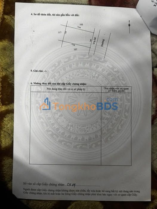 Đất nền Liêu Thượng, Khoái Châu: 91m² mặt tiền 7m, giá 4 tỷ - Đầu tư sinh lời