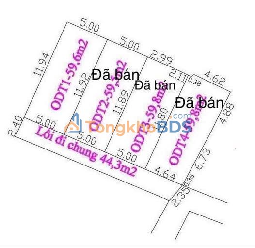 Đất nền Mỹ Hào, Hưng Yên 60m² - F0 tiềm năng, giá 1.1 tỷ