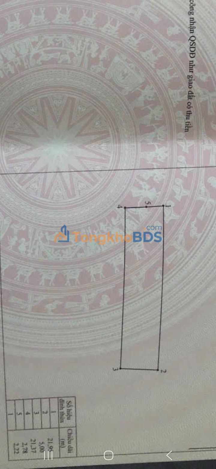 Đất Thổ Cư Hà Liễu 108m² - Sổ Đỏ Sẵn Sàng, Giá Đầu Tư Tốt