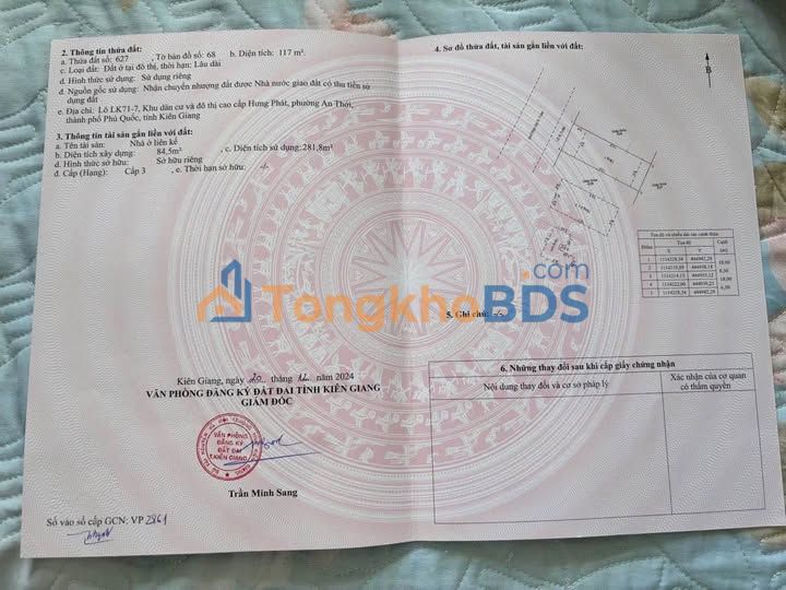 Căn hộ Myhome An Thới 117m² - View đẹp sẵn ở giao ngay