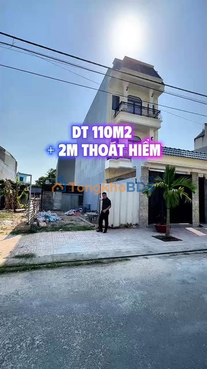 Đất Nền Dĩ An 110m² Sổ Hồng Riêng - Gần Ngã Tư Chiêu Liêu