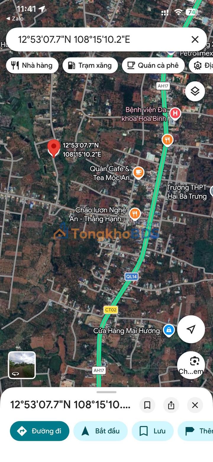 Đất 532m² thổ cư H. Krông Buk, Đắk Lắk - Giá 2.079 tỷ