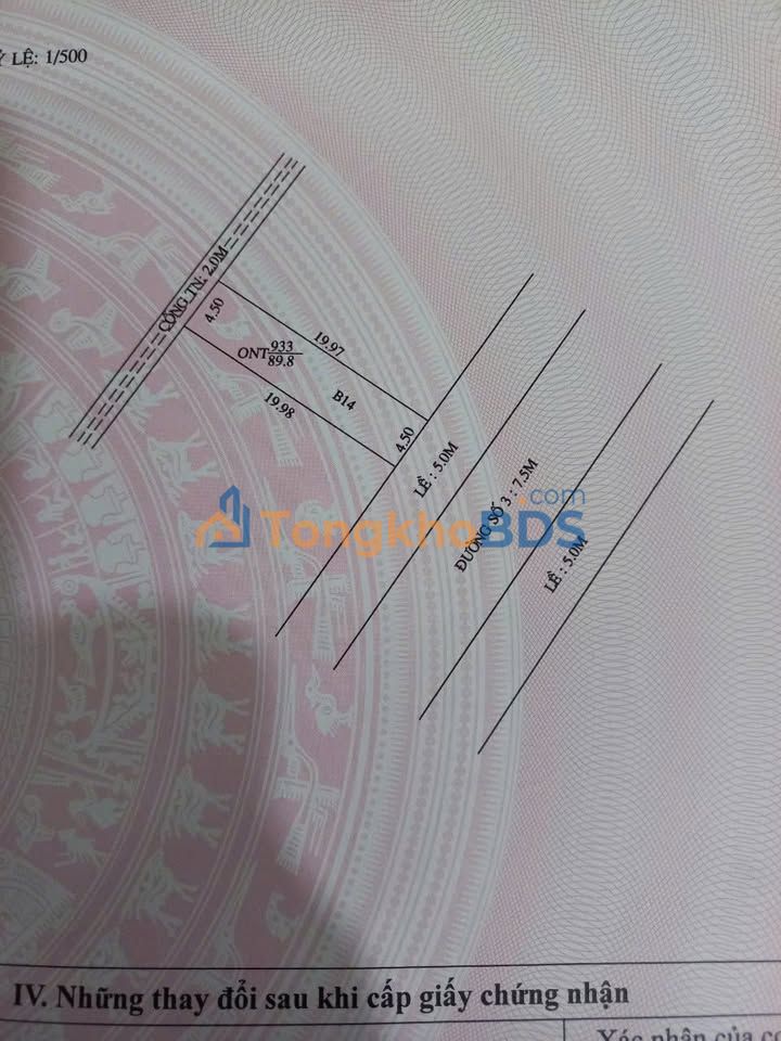 Nhà Trệt 90m² Đường Số 3 Mỹ Khánh, Cần Thơ - Giá 2.9 Tỷ