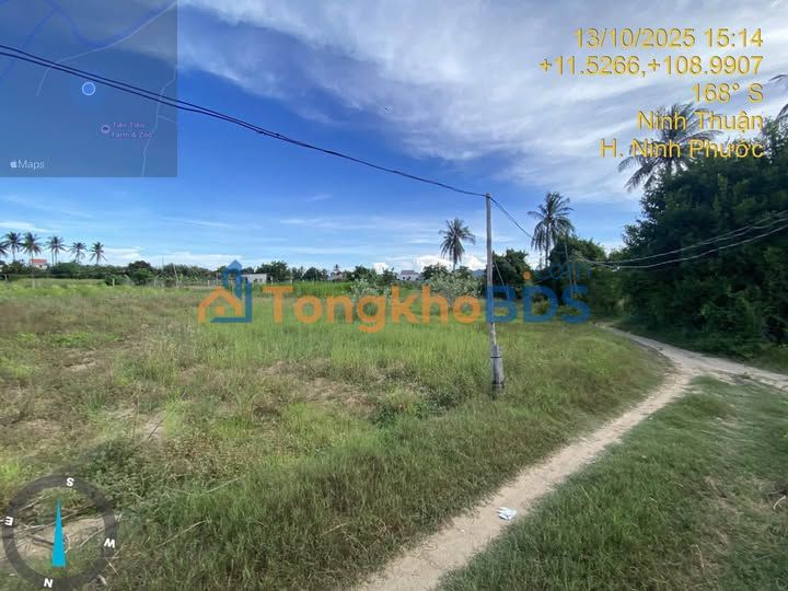 Bán Đất Vườn Ninh Thuận 3630m² - Giá 600 Triệu - Sẵn Sổ Hồng