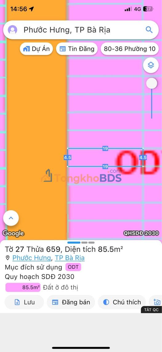 Đất nền Hoàn Cầu Phước Hưng 85m2 2.19 tỷ - Pháp lý rõ ràng
