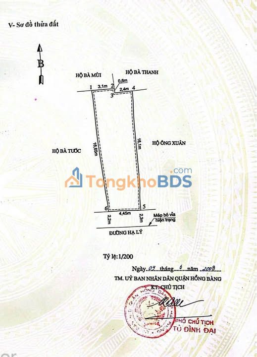 Nhà Mặt Tiền Hạ Lý, Hồng Bàng - 82m² Kinh Doanh Sầm Uất, Sổ Đỏ Chính Chủ