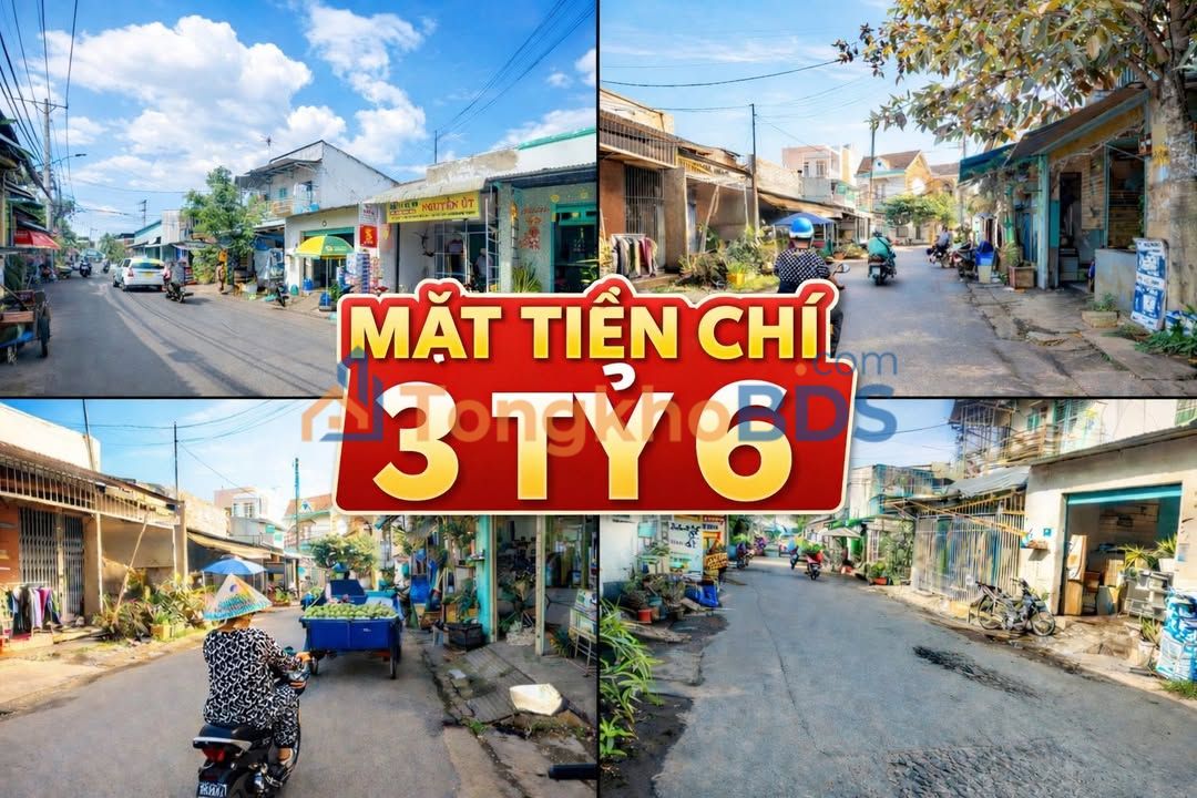 Nhà phố Hưng Long Bình Chánh 64m² 3.6 tỷ - Chính chủ bán