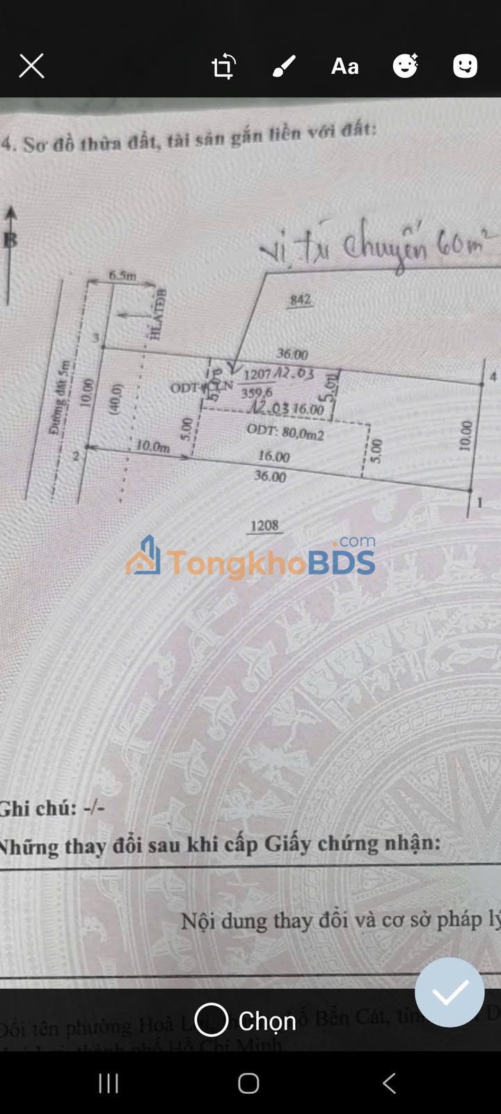 Đất Thổ Cư 360m² Bắc Tân Uyên - Giá Đầu Tư 2xx Tỷ