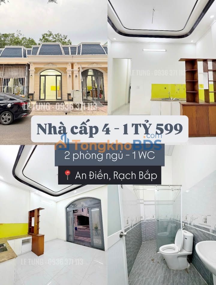 Bến Cát: 2 Nhà Đẹp An Điền, Rạch Bắp - Sổ Hồng Riêng, Giá Từ 1.59 Tỷ