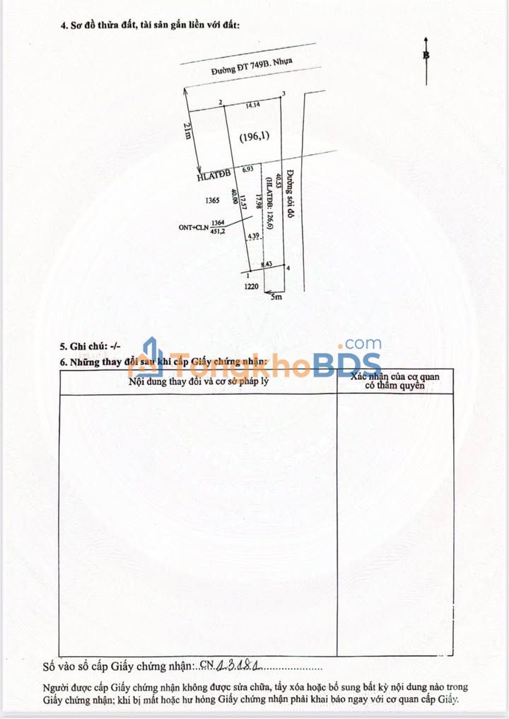 Đất Nền Lô Góc 451m² Đường ĐT 749B, Thủ Đức - Giá Tốt