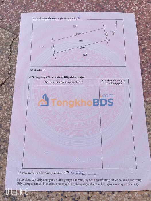 Đất nền Xóm Việt, Long Hồ 102m² sổ hồng - Giá 1.6 tỷ