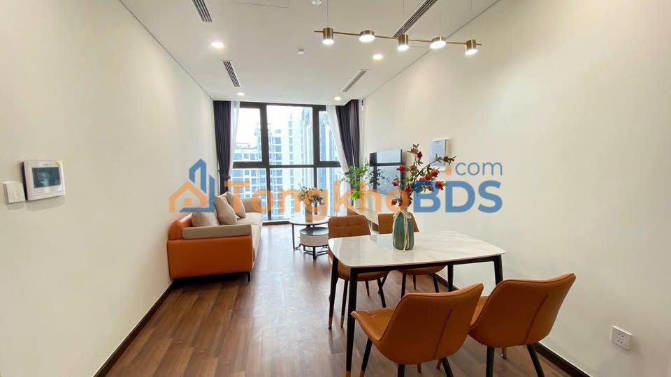 Cho thuê căn hộ 2PN Hoàng Thành Pearl 80m² - Full nội thất, giá 1x triệu