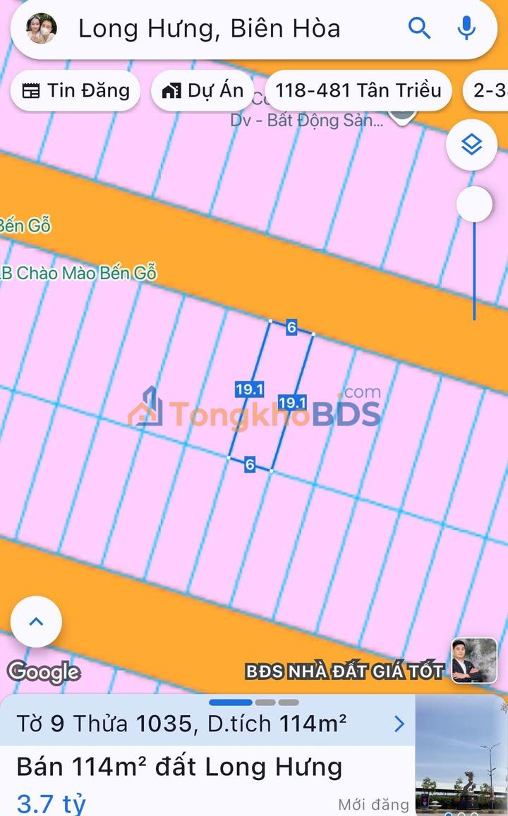 Đất Nền Long Hưng 114m² - Sổ Đỏ Sẵn Sàng - Đón Đầu Hạ Tầng Tỷ Đô