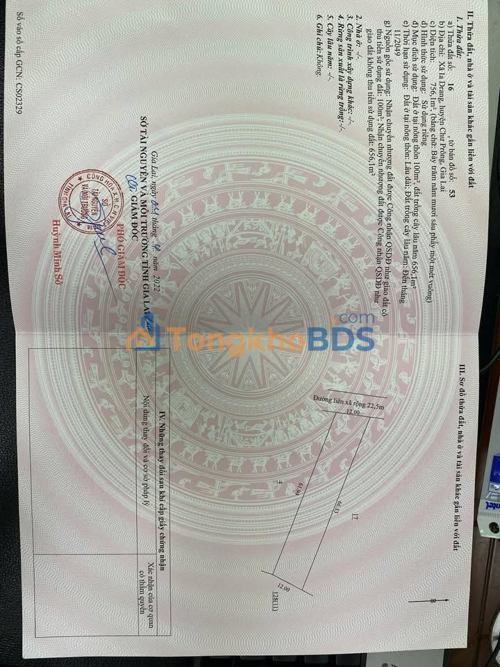 Bán Đất Tỉnh Lộ 663 Hoài Nhơn 12m² - Giá Đầu Tư 912 Triệu