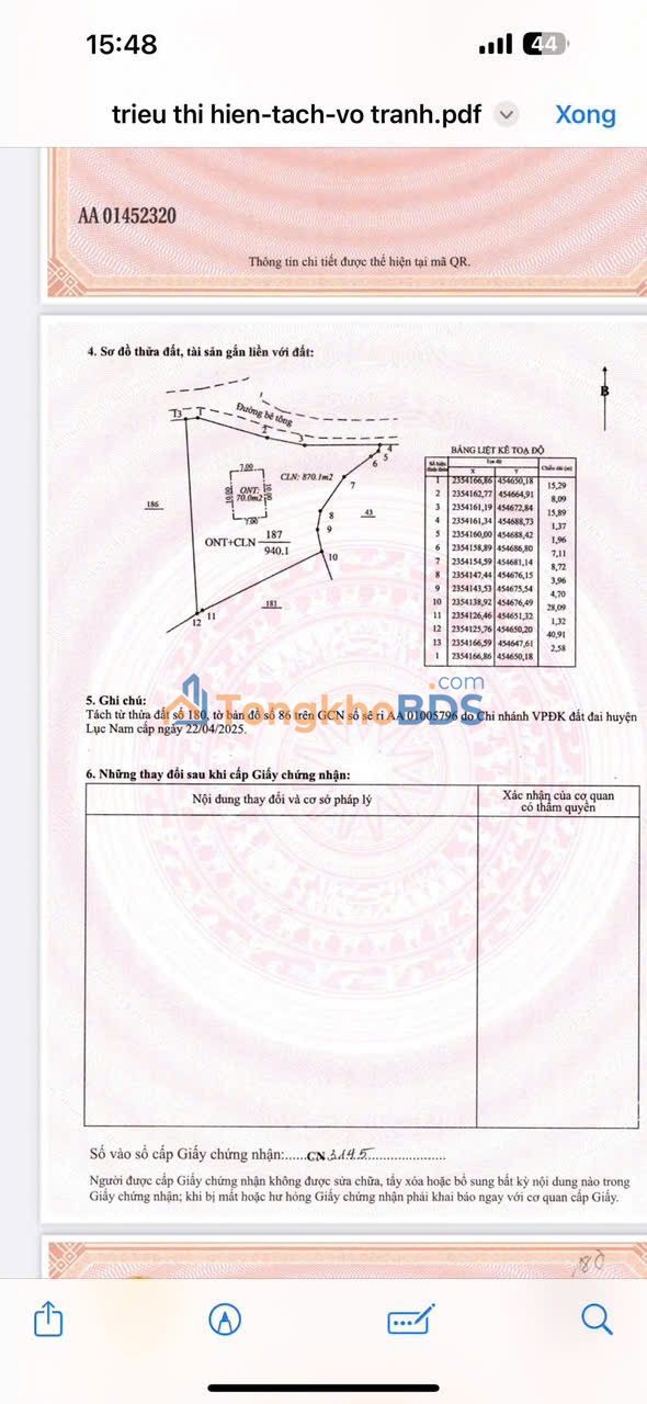 Bán Gấp Đất Vườn 940m² Mặt Tiền Rộng Gần 40m Tại Nam Sơn, Bắc Ninh