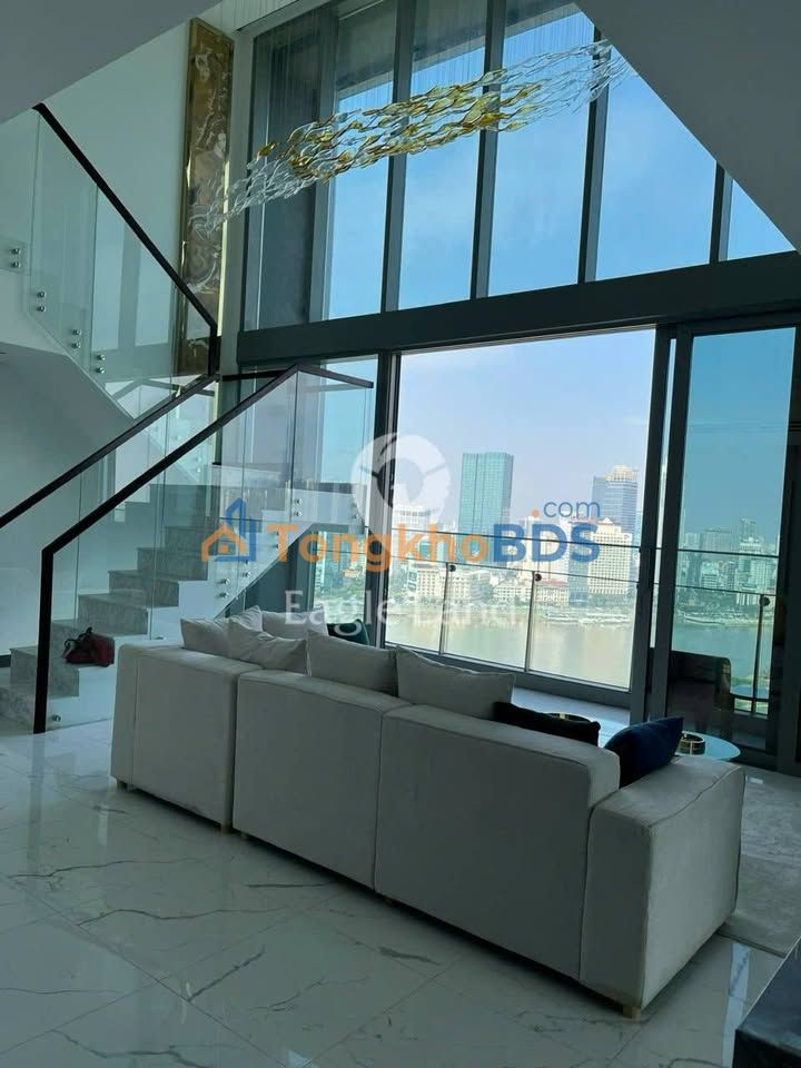 Cho thuê Duplex Empire City 203m² 4PN - View Sông Đẹp, Full Nội Thất Cao Cấp