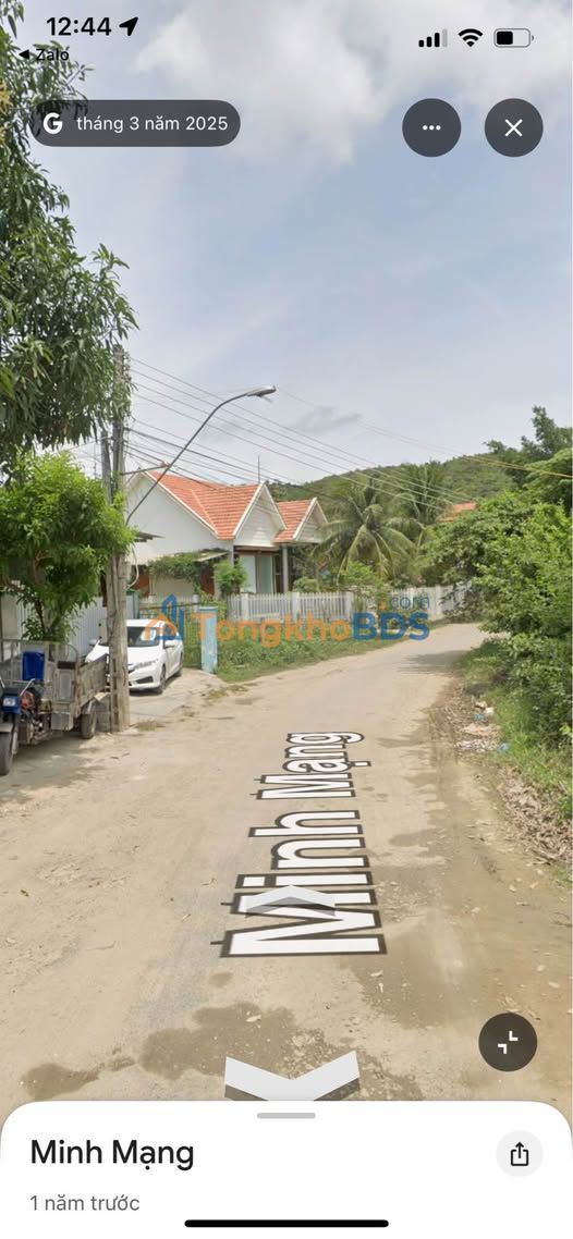 Nhà cấp 4 262m² đường Minh Mạng, Ninh Hòa - Sổ thổ cư, giá tốt