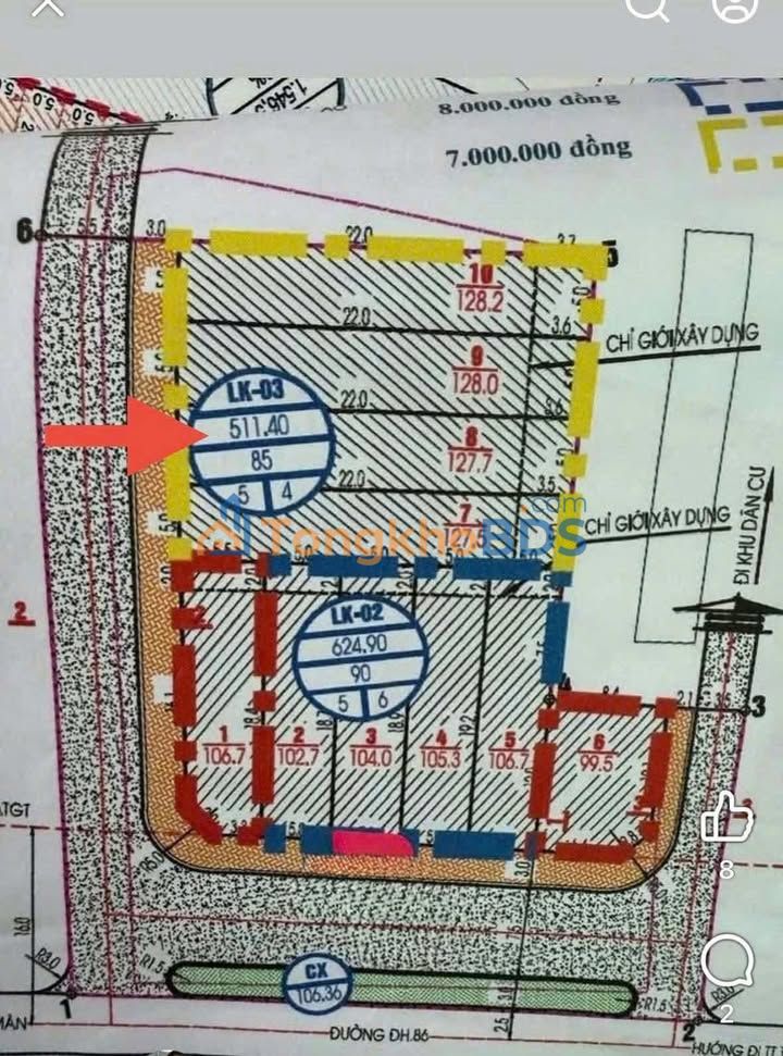 Đất Giãn Dân Phan Chu Trinh, Hoàn Kiếm 127m² - Giá Nhỉnh 1.7 Tỷ
